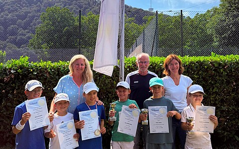 Tennisnachwuchs zeigt sein Können beim TV RLP Jüngstenturnier in Lahnstein
